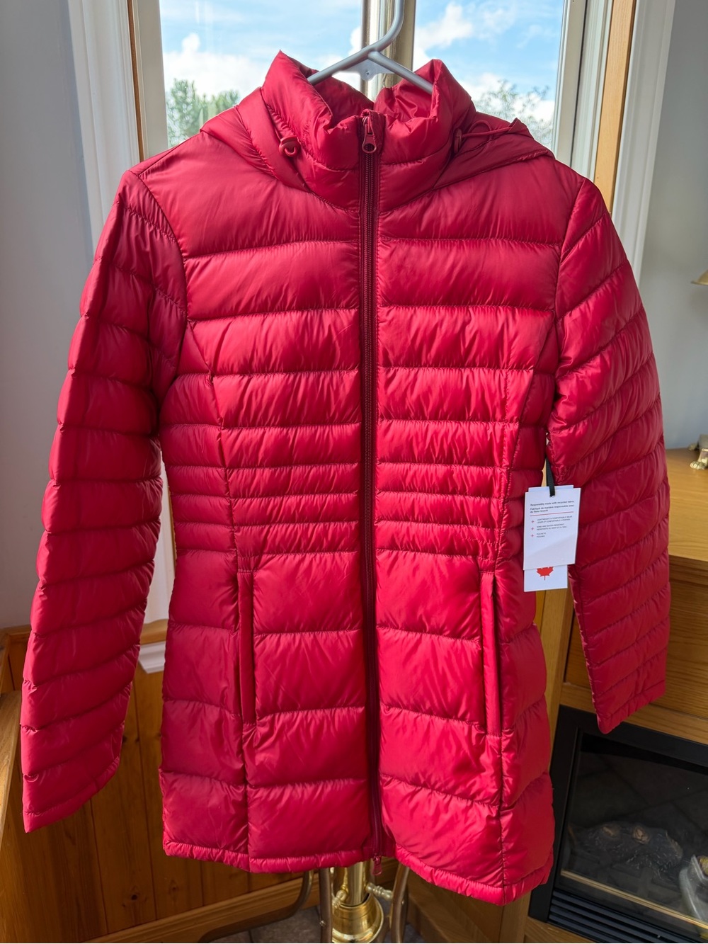 New Sears lightweight puffer jacket size XS